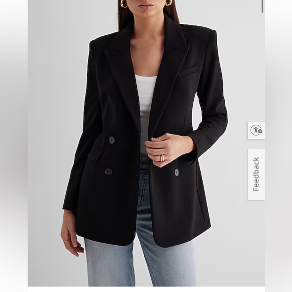 Express Women's Black Blazer